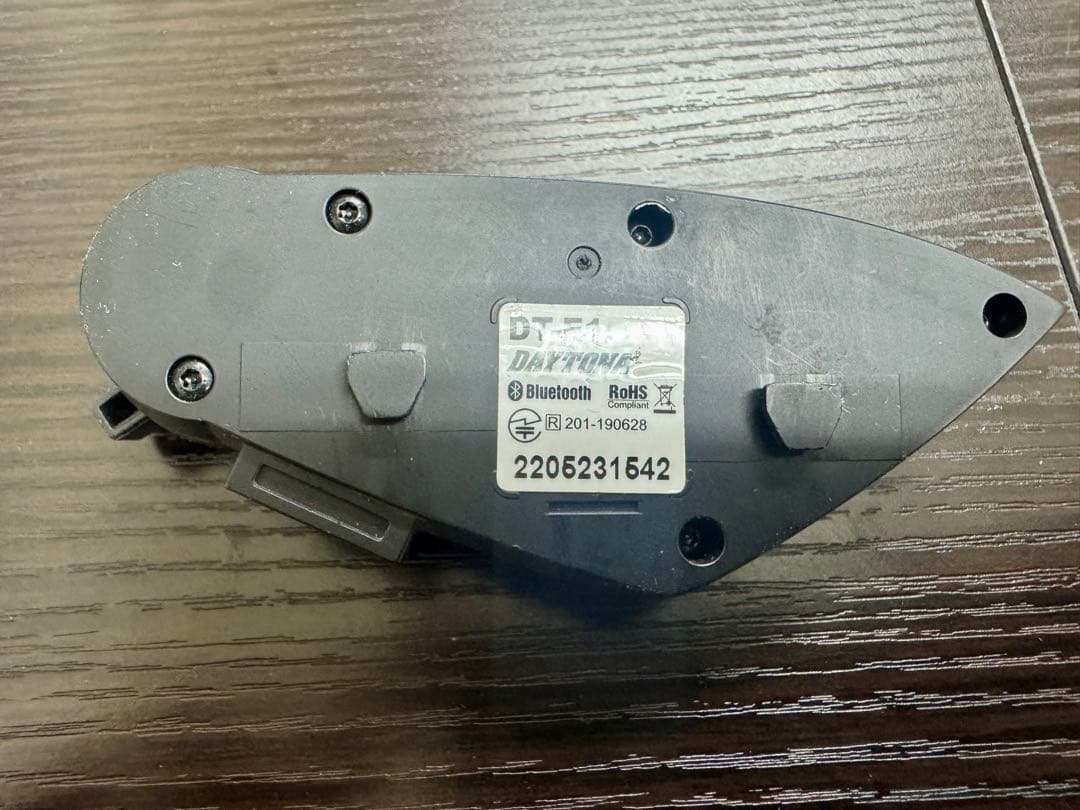 DAYTONA DT-E1 Bluetoothインカム ブラック