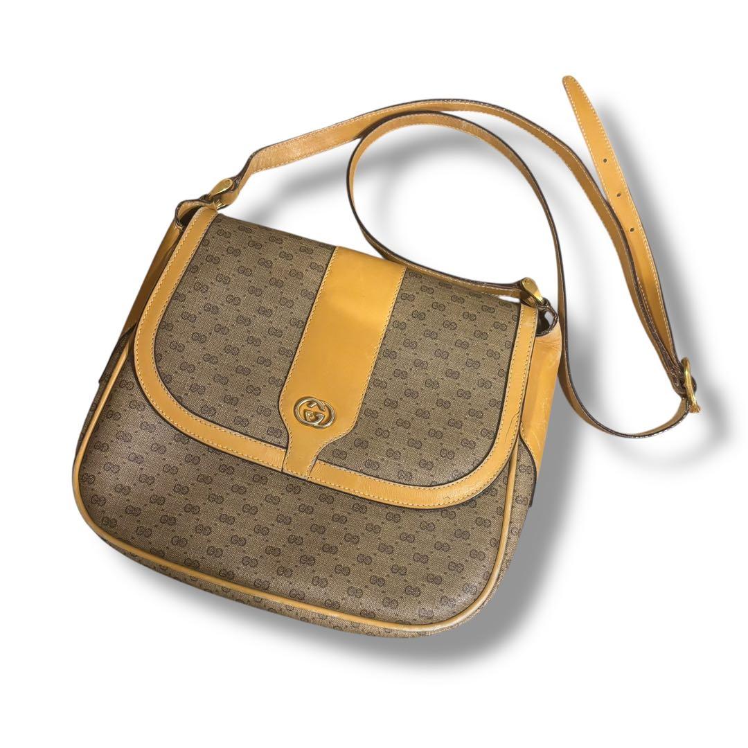 GUCCI グッチ パターン ショルダーバック モノグラム GG マイクロ