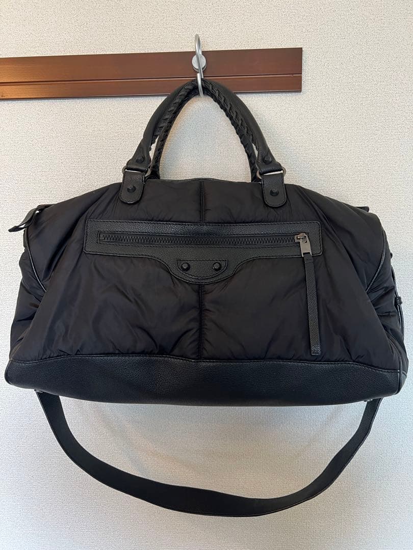 バレンシアガ　スクアッシュ　ボストンバッグ