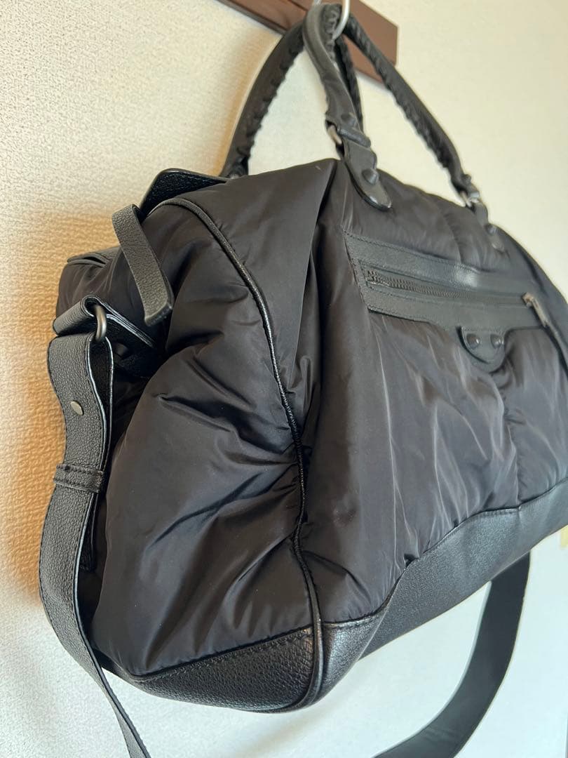 バレンシアガ　スクアッシュ　ボストンバッグ