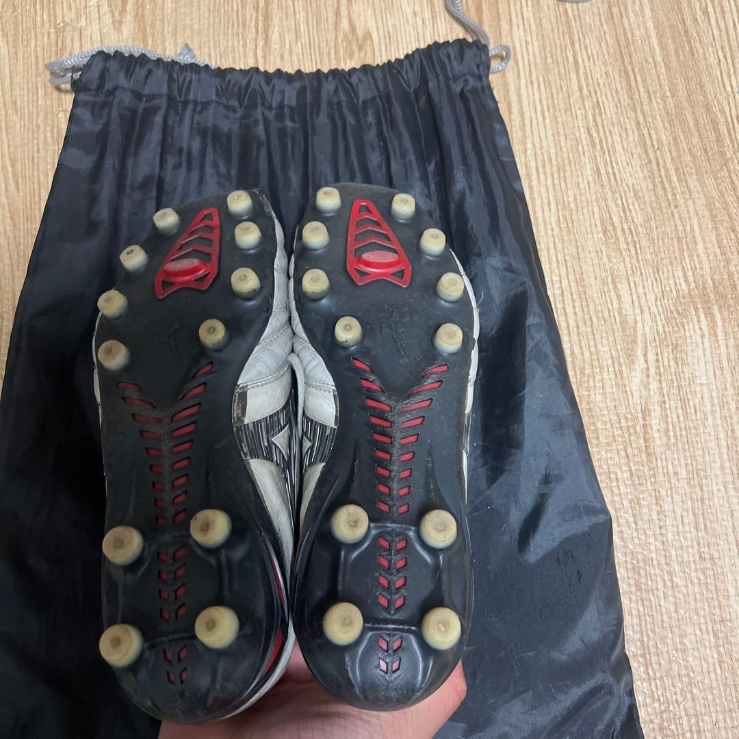 MIZUNO ネオ4スパイクシューズ ホワイト/レッド 日本製25.5