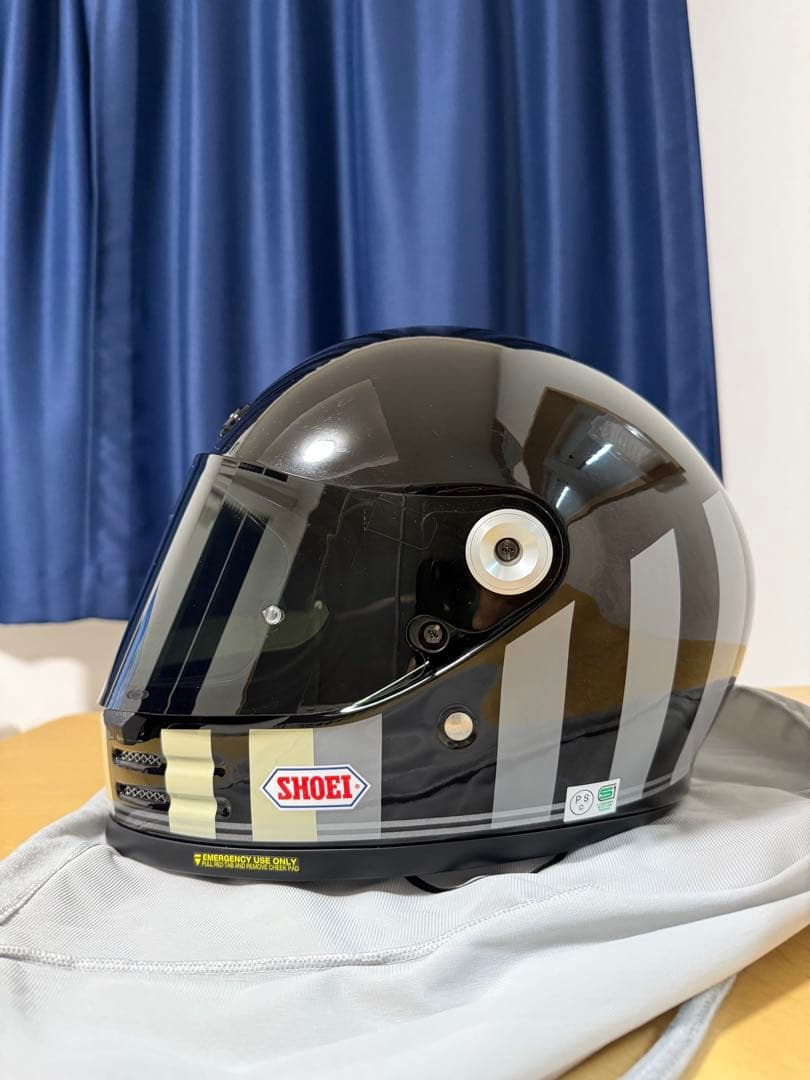 SHOEI GLAMSTER RESURRECTION ブラック Mサイズ