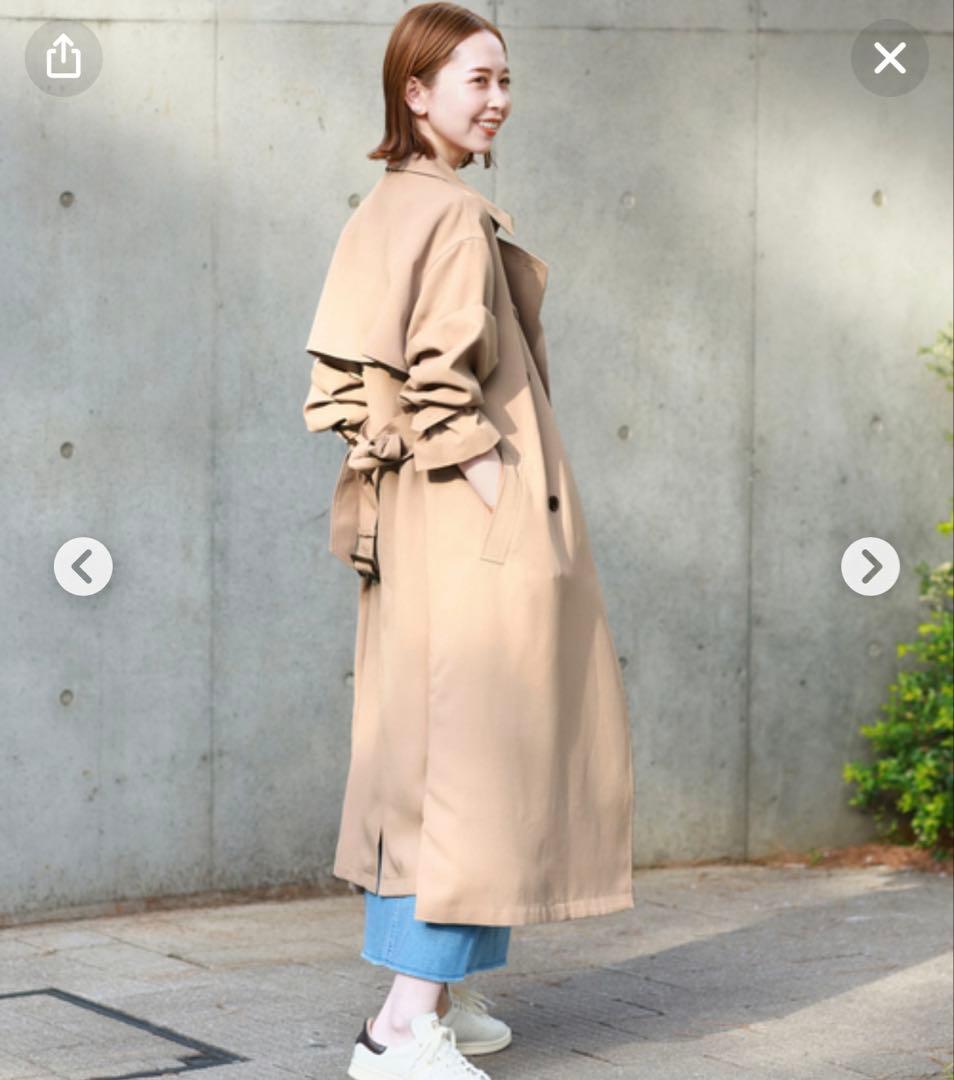 SLOBE IENA ウォッシャブルトレンチコート　38