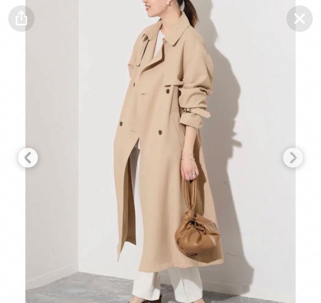 SLOBE IENA ウォッシャブルトレンチコート　38