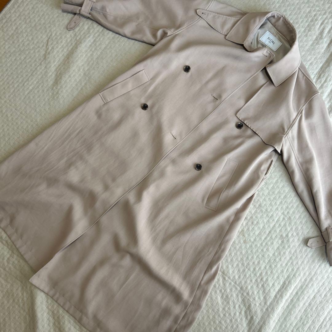 SLOBE IENA ウォッシャブルトレンチコート　38