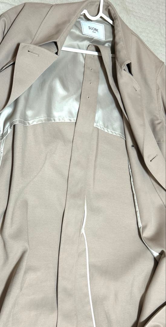 SLOBE IENA ウォッシャブルトレンチコート　38
