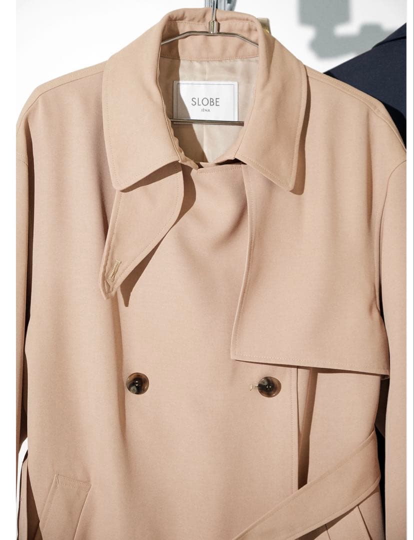 SLOBE IENA ウォッシャブルトレンチコート　38