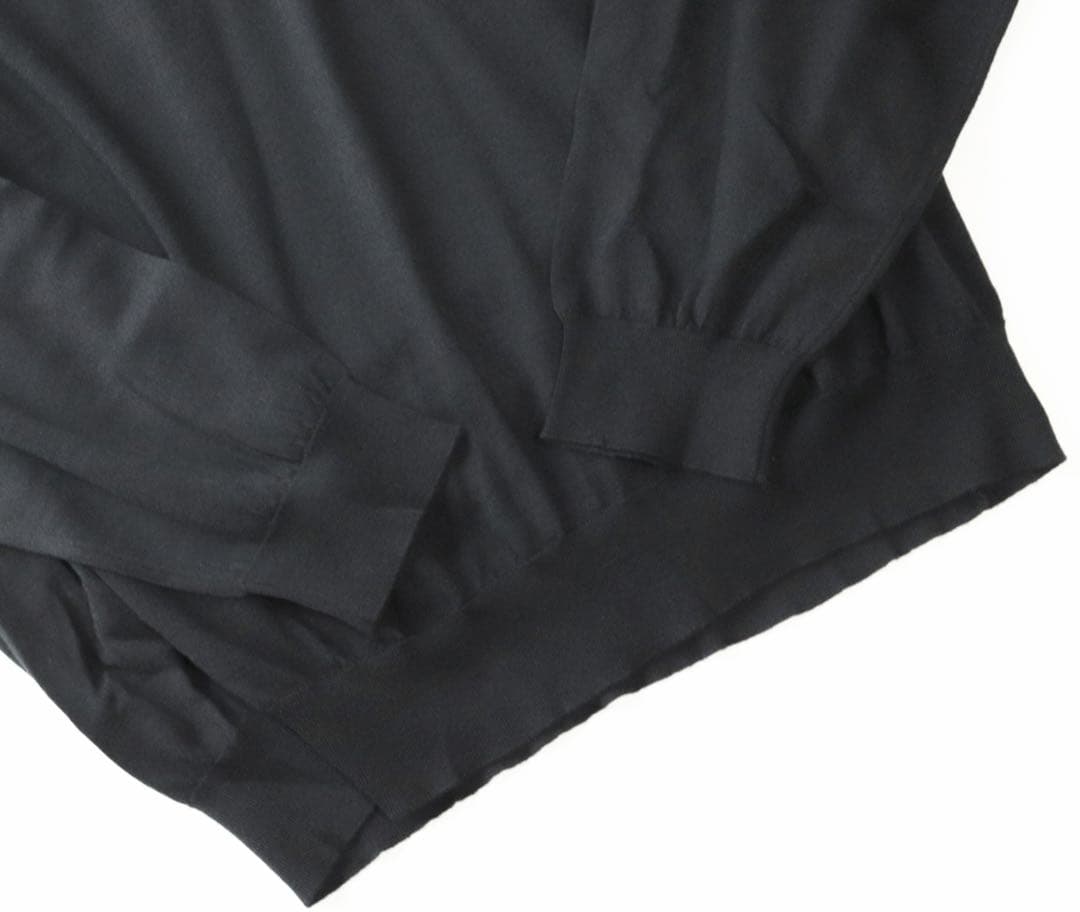 《ジョンスメドレー》新品 英国製 メリノウール使用 ニットポロシャツ XXL