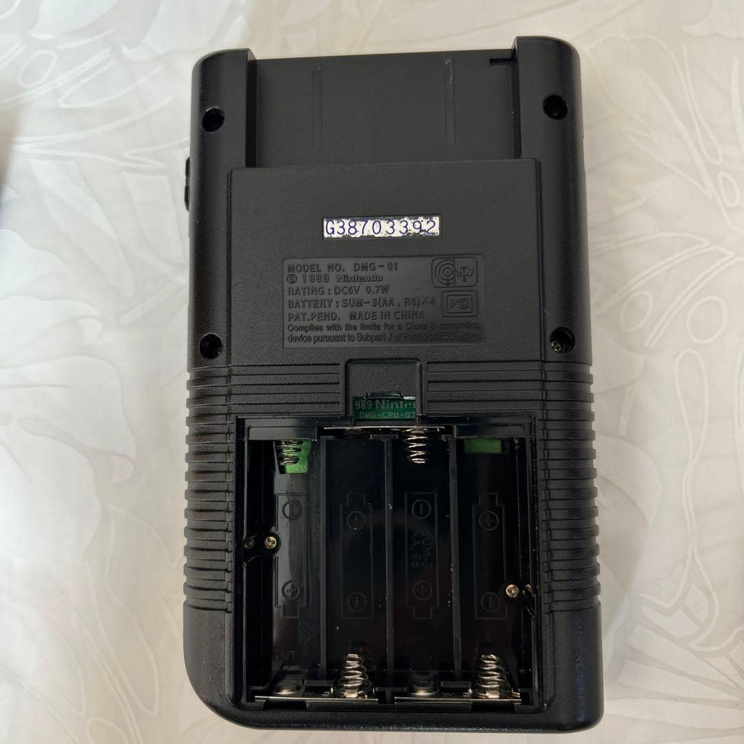 ゲームボーイ　GAMEBOY ブロス　黒　動作確認済み 通信ケーブル　ソフト