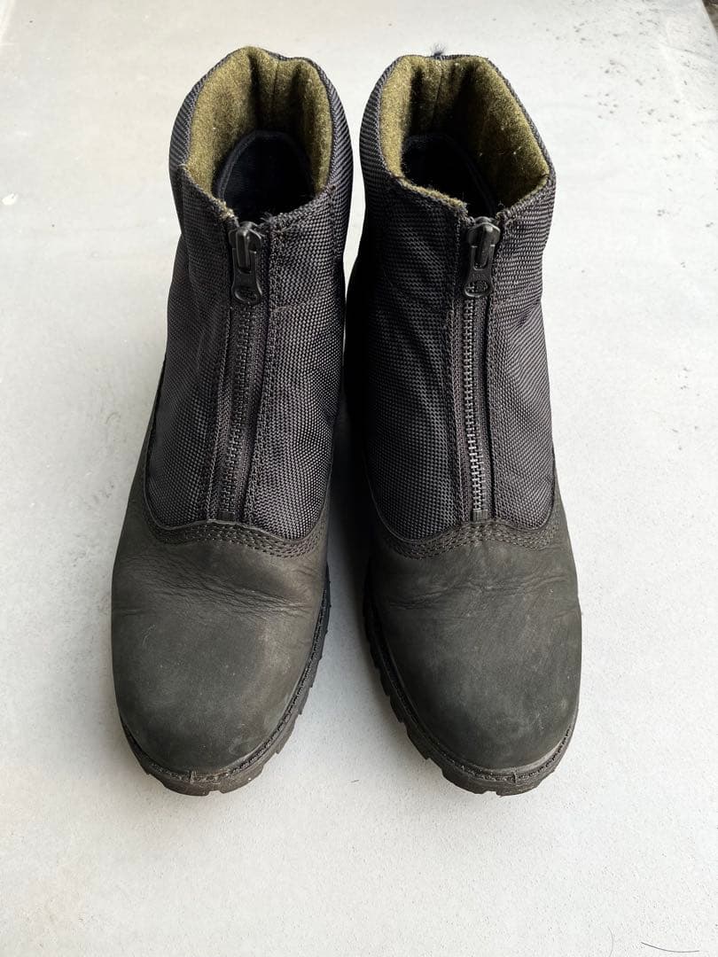 Timberland × WOOLRICHジッパーブーツ 27.5