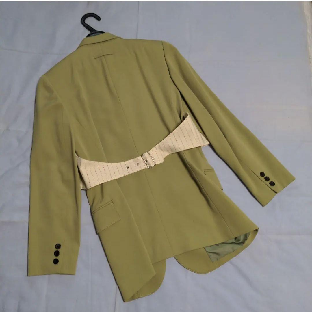 ■JeanPaulGAULTIER　ジレ付きジャケット　グリーン