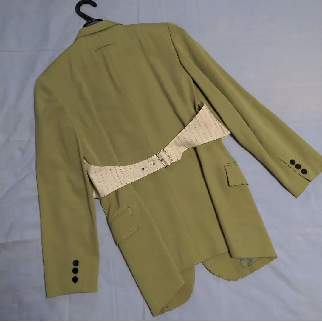 ■JeanPaulGAULTIER　ジレ付きジャケット　グリーン