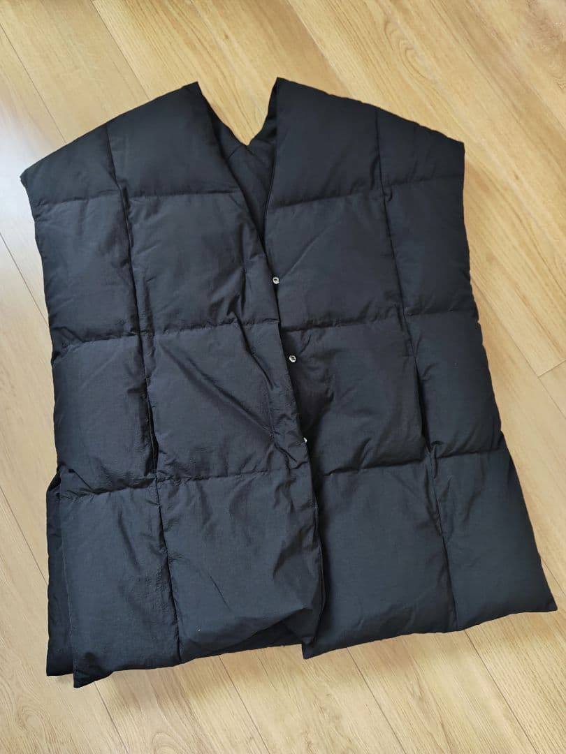 試着のみ★CLOCHE★リバーシブルダウンベスト