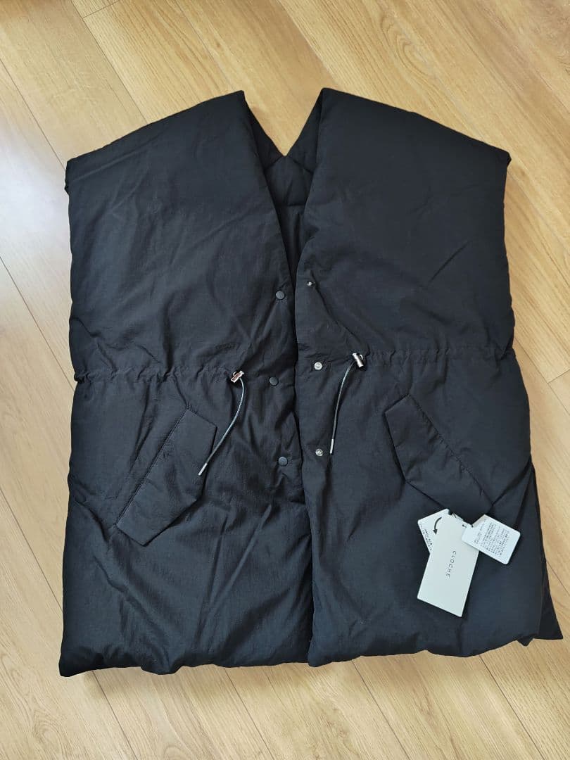 試着のみ★CLOCHE★リバーシブルダウンベスト