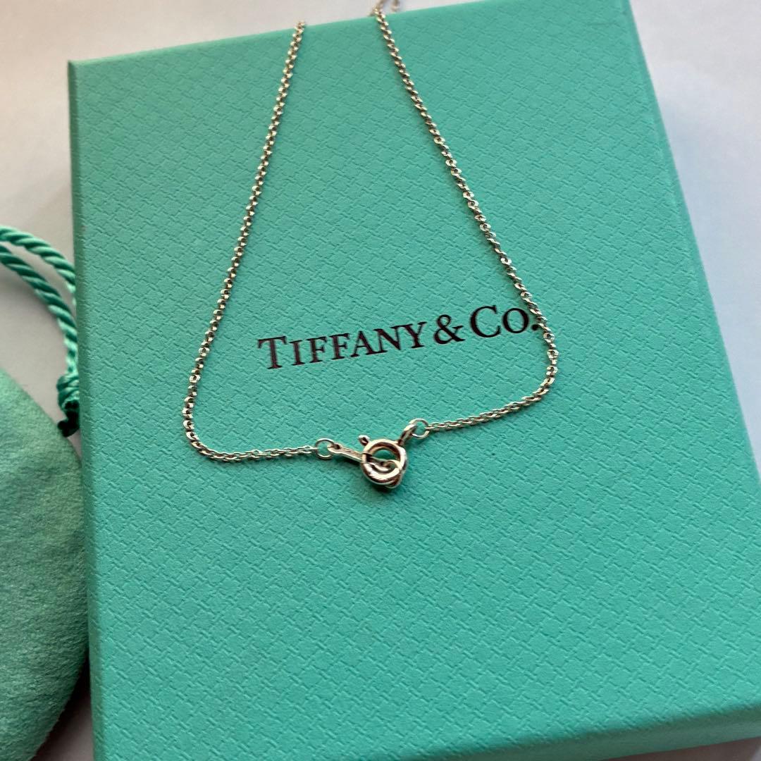 Tiffany & Co. シルバー リーフネックレス オリーブ パロマピカソ