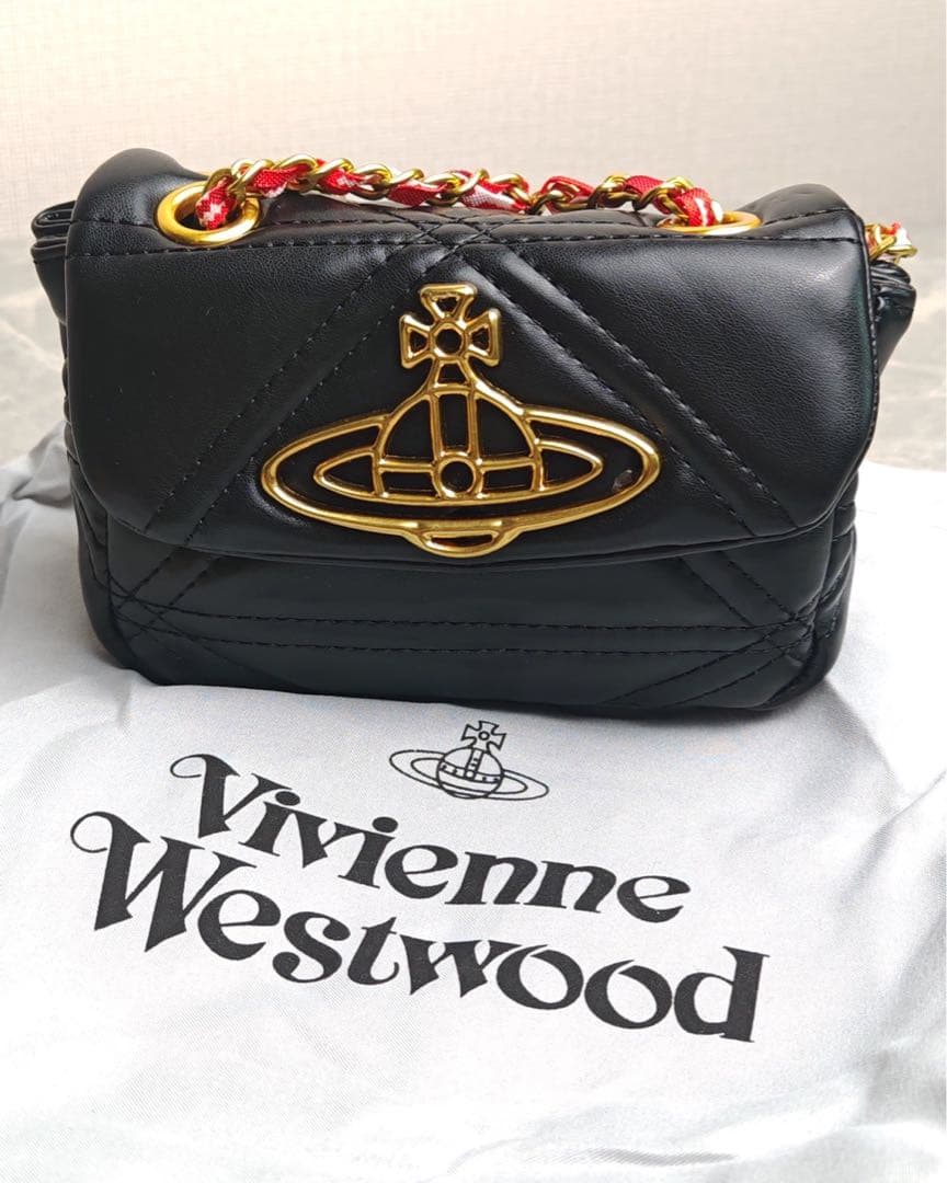 Vivienne　Westwood ミニチェーンショルダーバッグ ブラック　美品