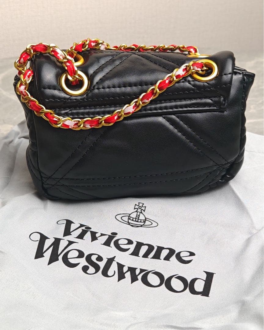 Vivienne　Westwood ミニチェーンショルダーバッグ ブラック　美品