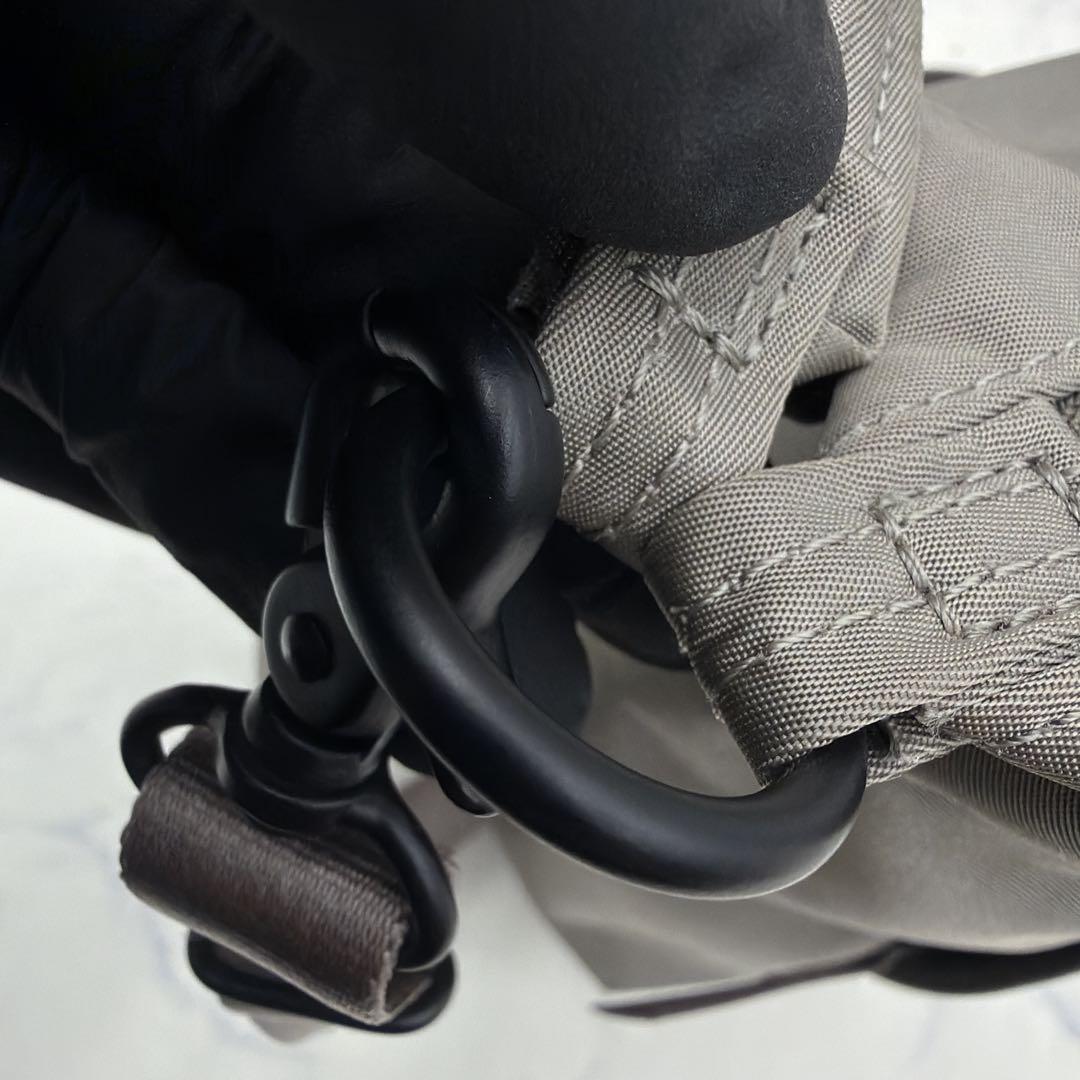 美品 ポーターガール シェル 2way ショルダーバッグ グレー 軽量 斜め掛け