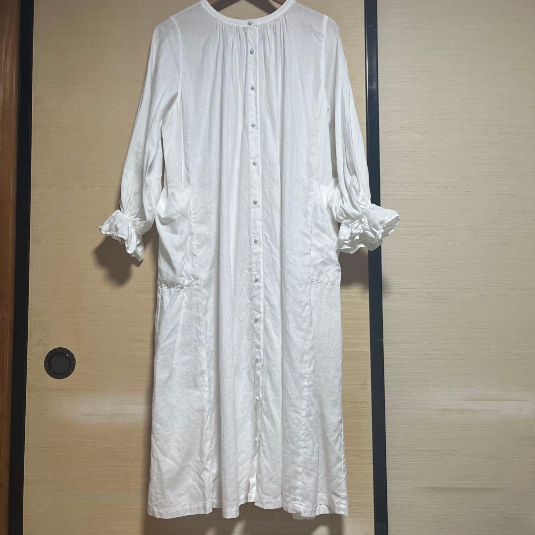 美品　限定品　ネストローブ2wayワンピース　オフ白