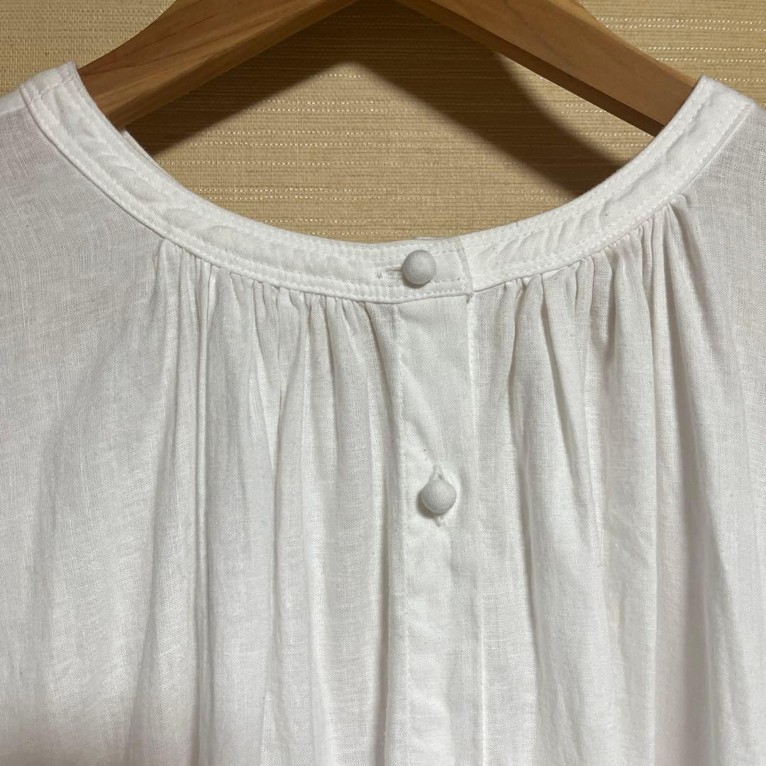 美品　限定品　ネストローブ2wayワンピース　オフ白