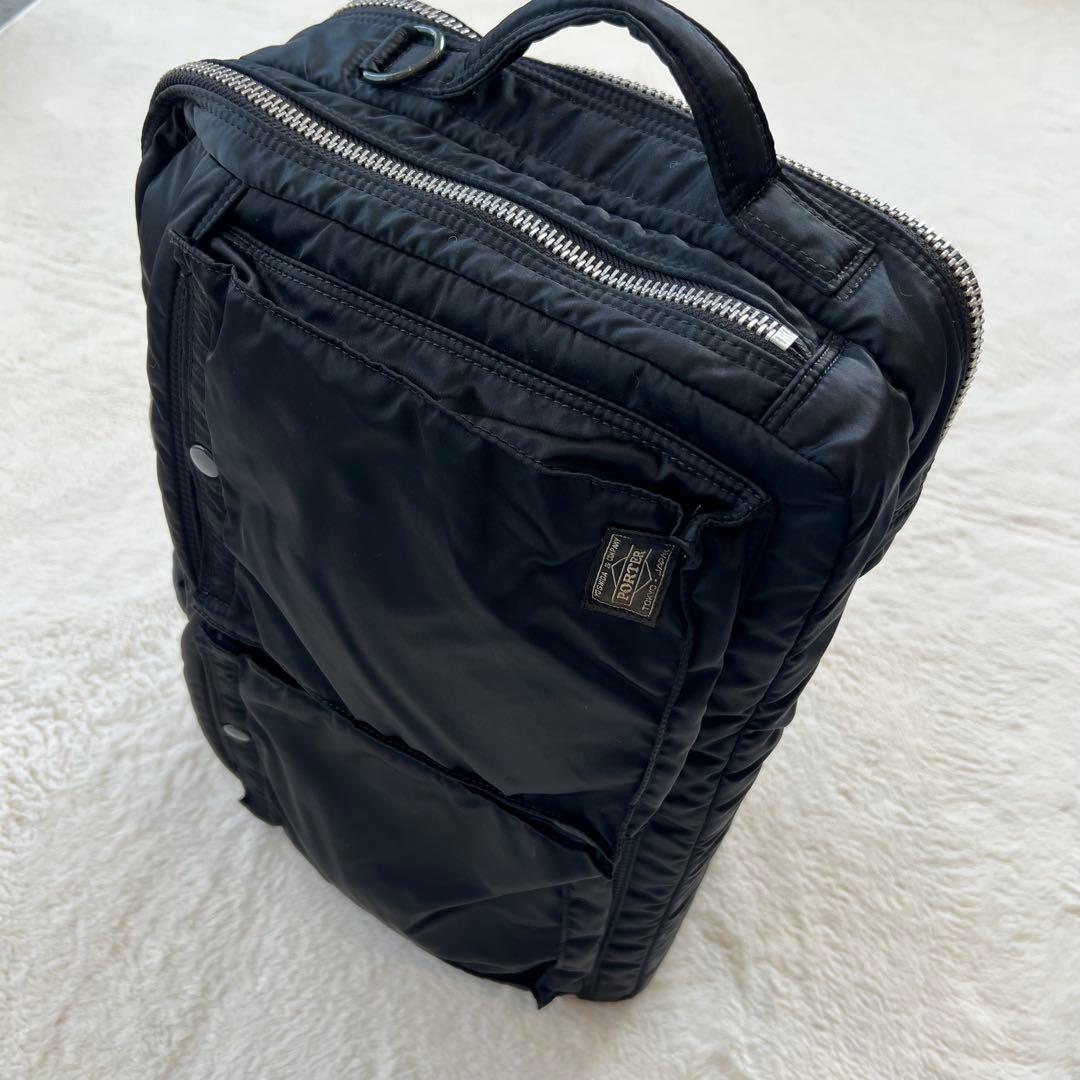 美品✨ ポーター　タンカー　3wayブリーフケース 2層　YKK 大容量