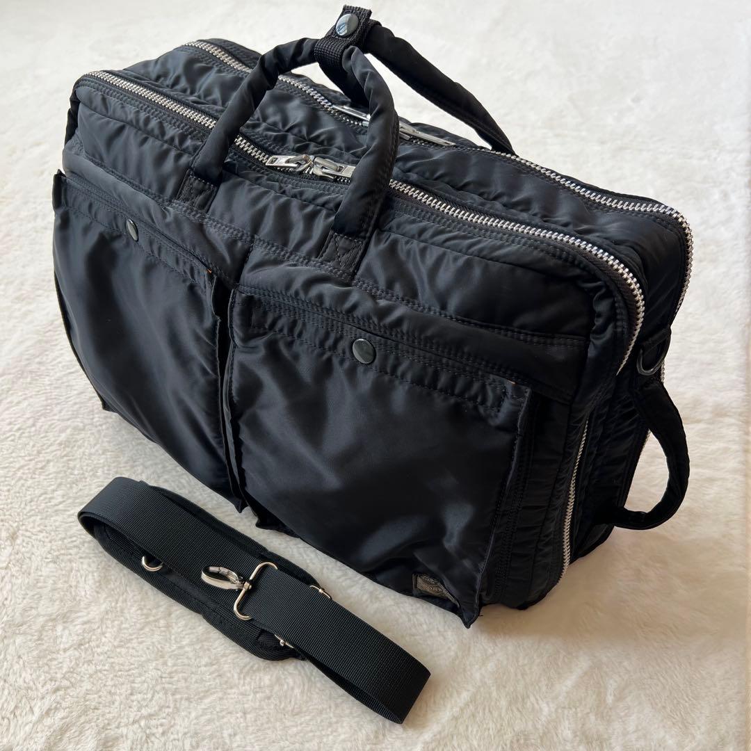 美品✨ ポーター　タンカー　3wayブリーフケース 2層　YKK 大容量