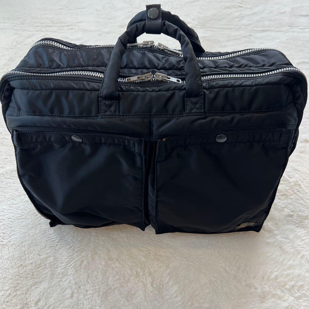 美品✨ ポーター　タンカー　3wayブリーフケース 2層　YKK 大容量