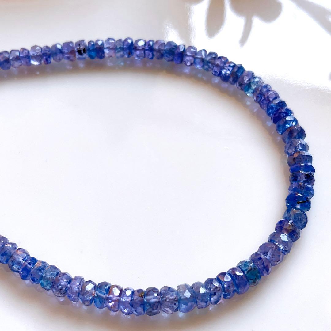 桃色の雲◆高品質✧タンザナイトブレスレット✧14kgf