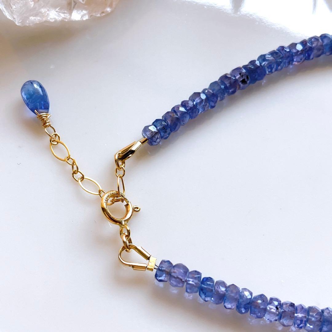 桃色の雲◆高品質✧タンザナイトブレスレット✧14kgf