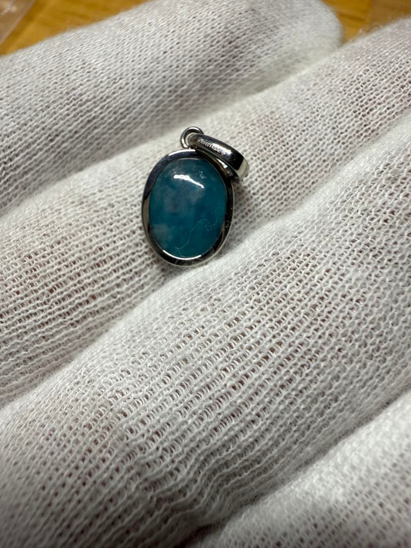 セ-ル❣️PTパライバトルマリンダイアモンド入りペンダントトップ