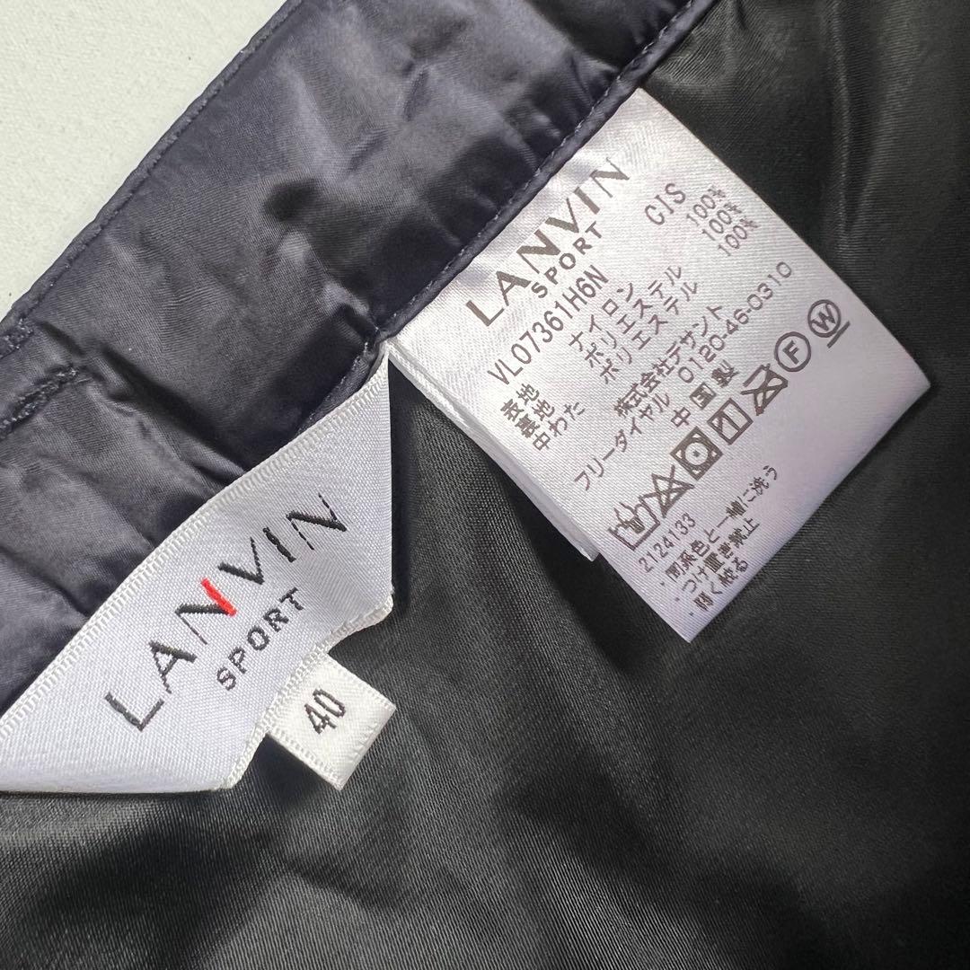 LANVIN SPORT ランバンスポール　ダウン　セットアップ　ゴルフ　40