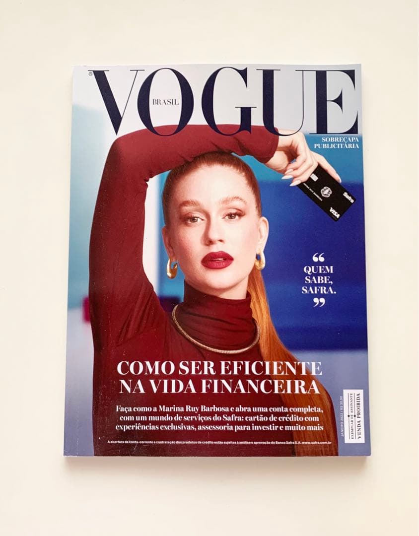 女性情報誌 Vogue Brasil Magazine January 2022