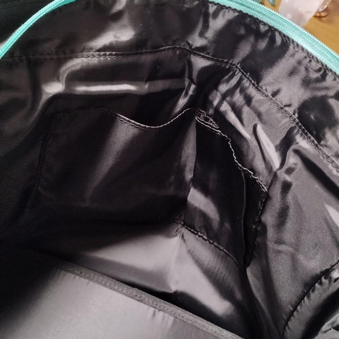 ARCHIVIO トートバッグ ブラック/ターコイズ