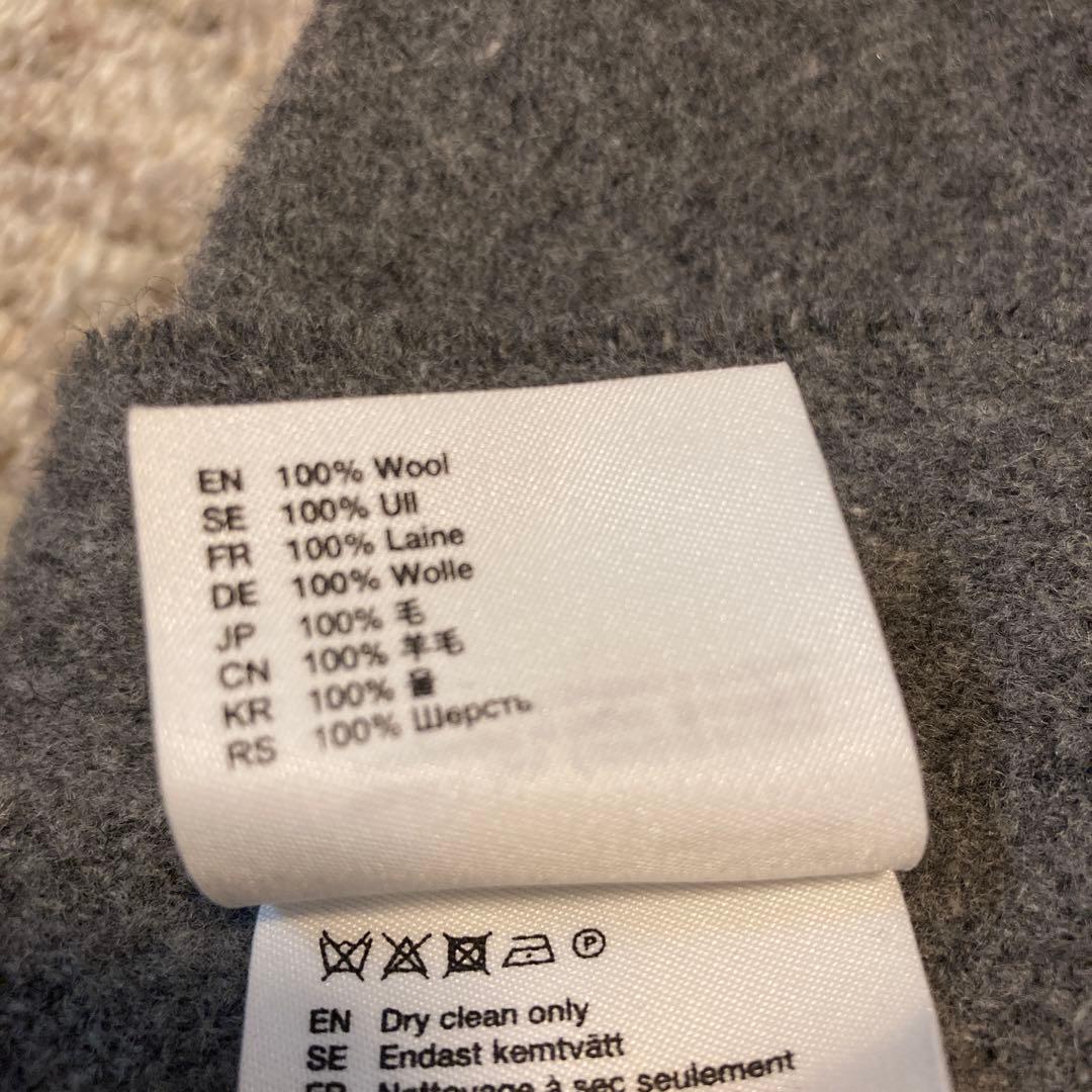 【美品】Acne Studios 100%ウール マフラー 200x70cm