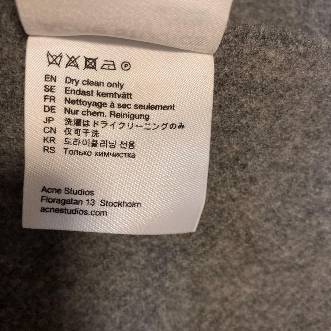 【美品】Acne Studios 100%ウール マフラー 200x70cm