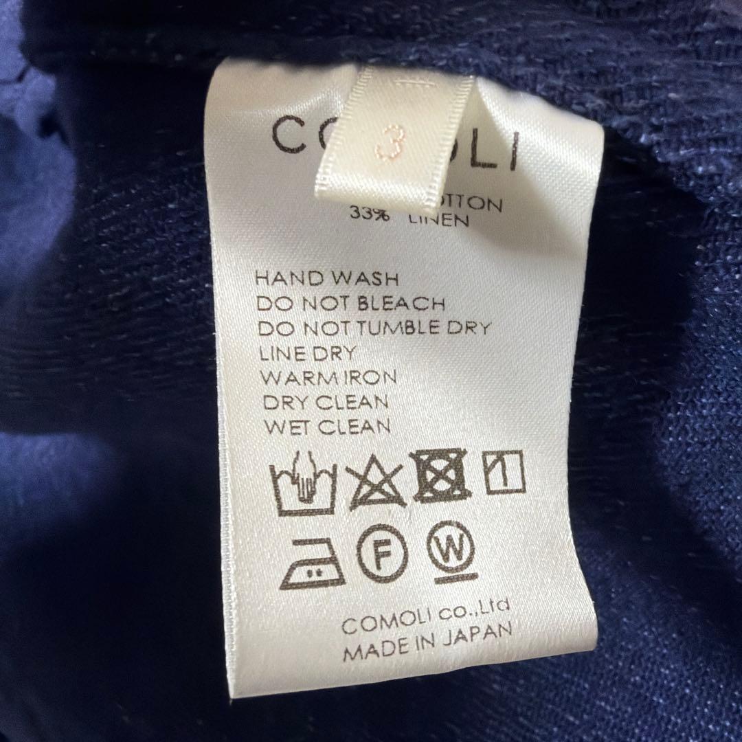 COMOLI スタンドカラージャケット