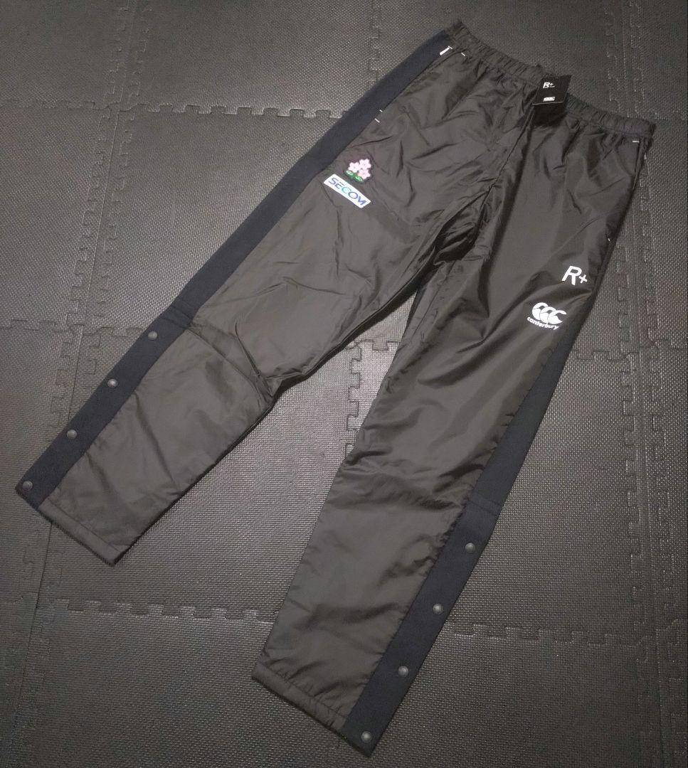 Canterbury R+ ラクビー日本代表　ウォームアップパンツ ブラック