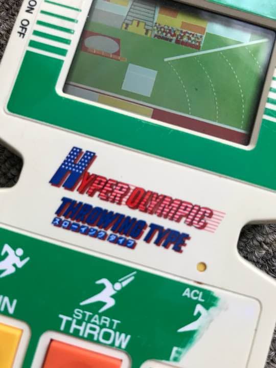 ハイパー オリンピック ゲームウォッチ スローイングタイプ