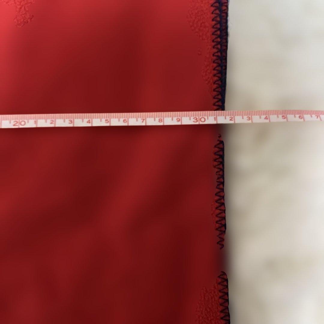 Patagonia フリースマフラー レッド 約70cm x 200cm