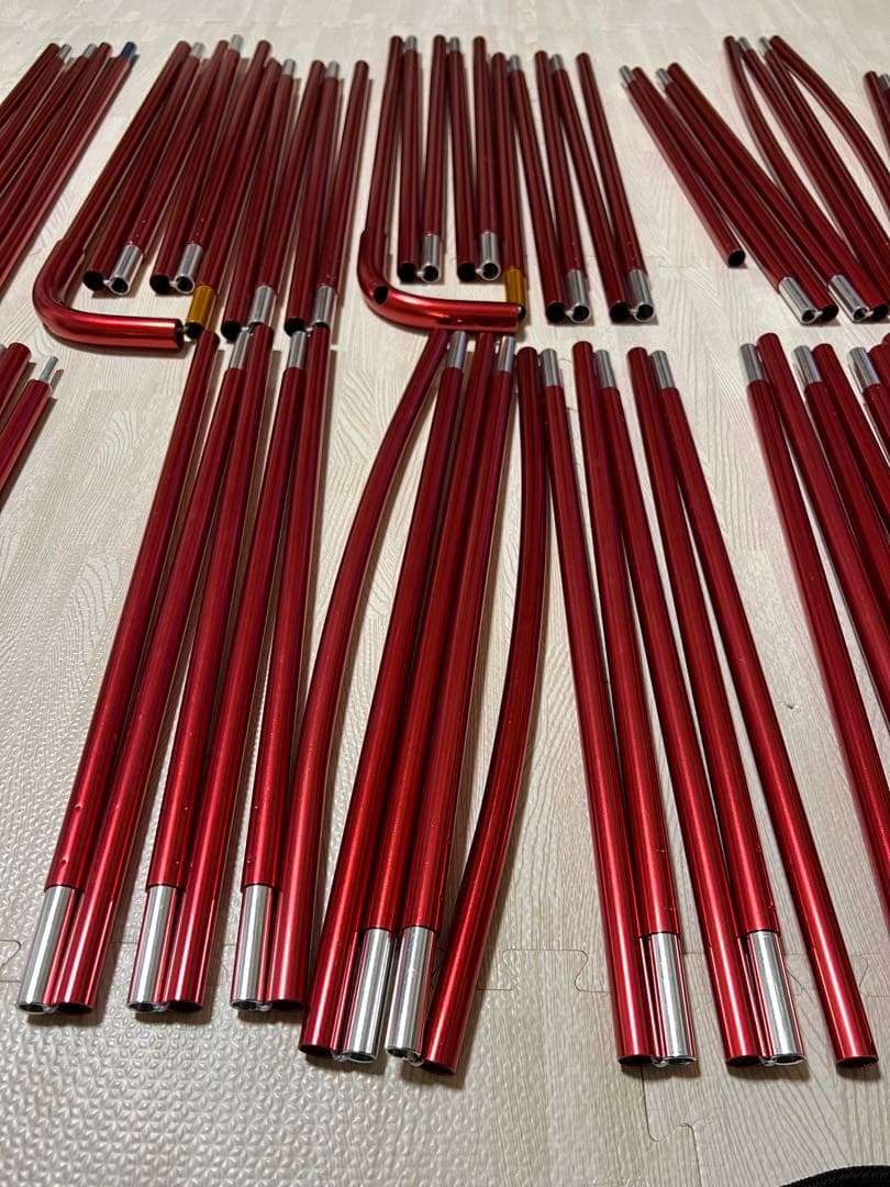  peak リビングシェルロングpro レッドフレーム