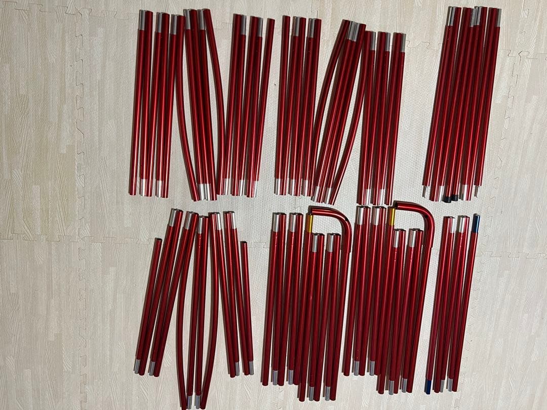  peak リビングシェルロングpro レッドフレーム