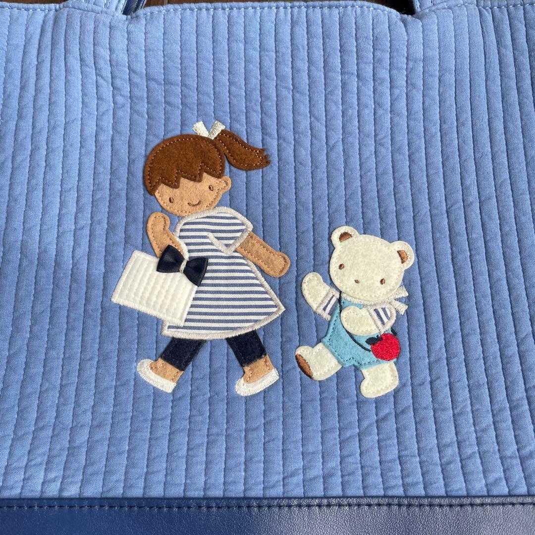 ファミリア ピオヌンナルfamiliar pionunnal MILk ブルー