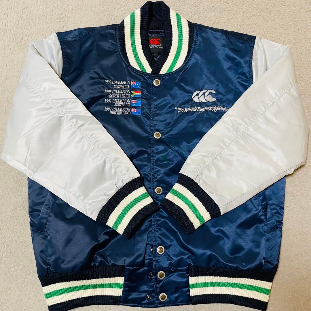 ✨新品✨90s カンタベリー Canterbury スタジャン 記念品 ラグビー