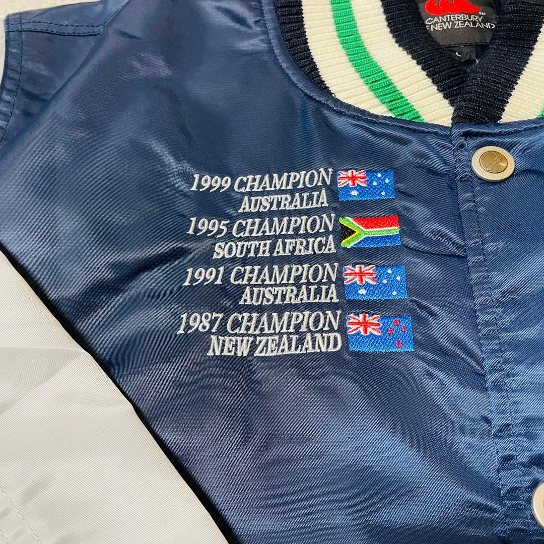 ✨新品✨90s カンタベリー Canterbury スタジャン 記念品 ラグビー