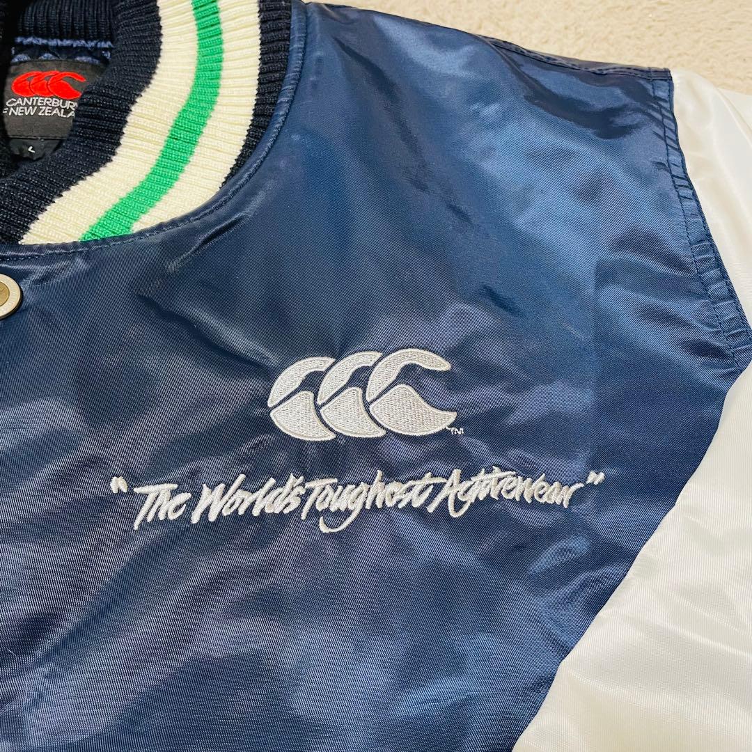 ✨新品✨90s カンタベリー Canterbury スタジャン 記念品 ラグビー