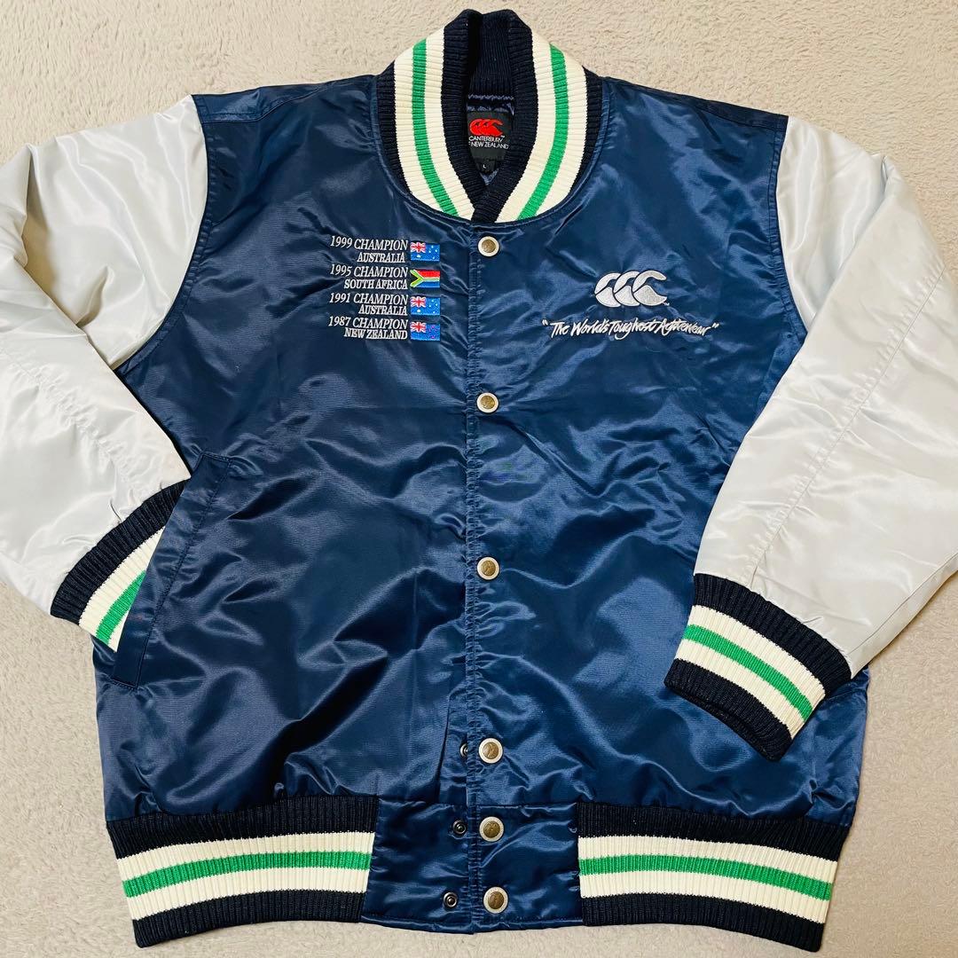 ✨新品✨90s カンタベリー Canterbury スタジャン 記念品 ラグビー