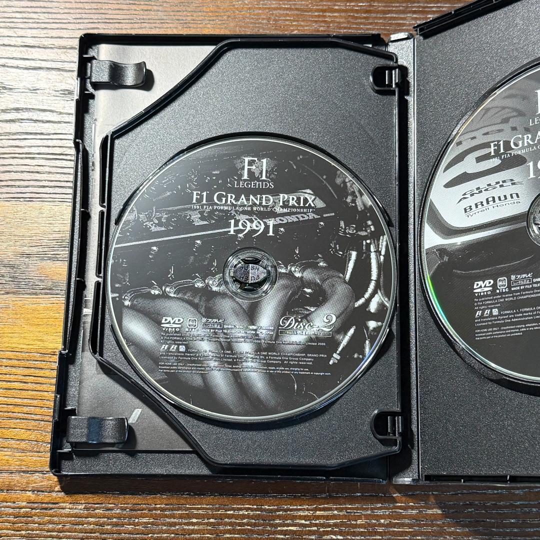 F1 LEGENDS F1 GRAND PRIX 1991 DVD 3枚組
