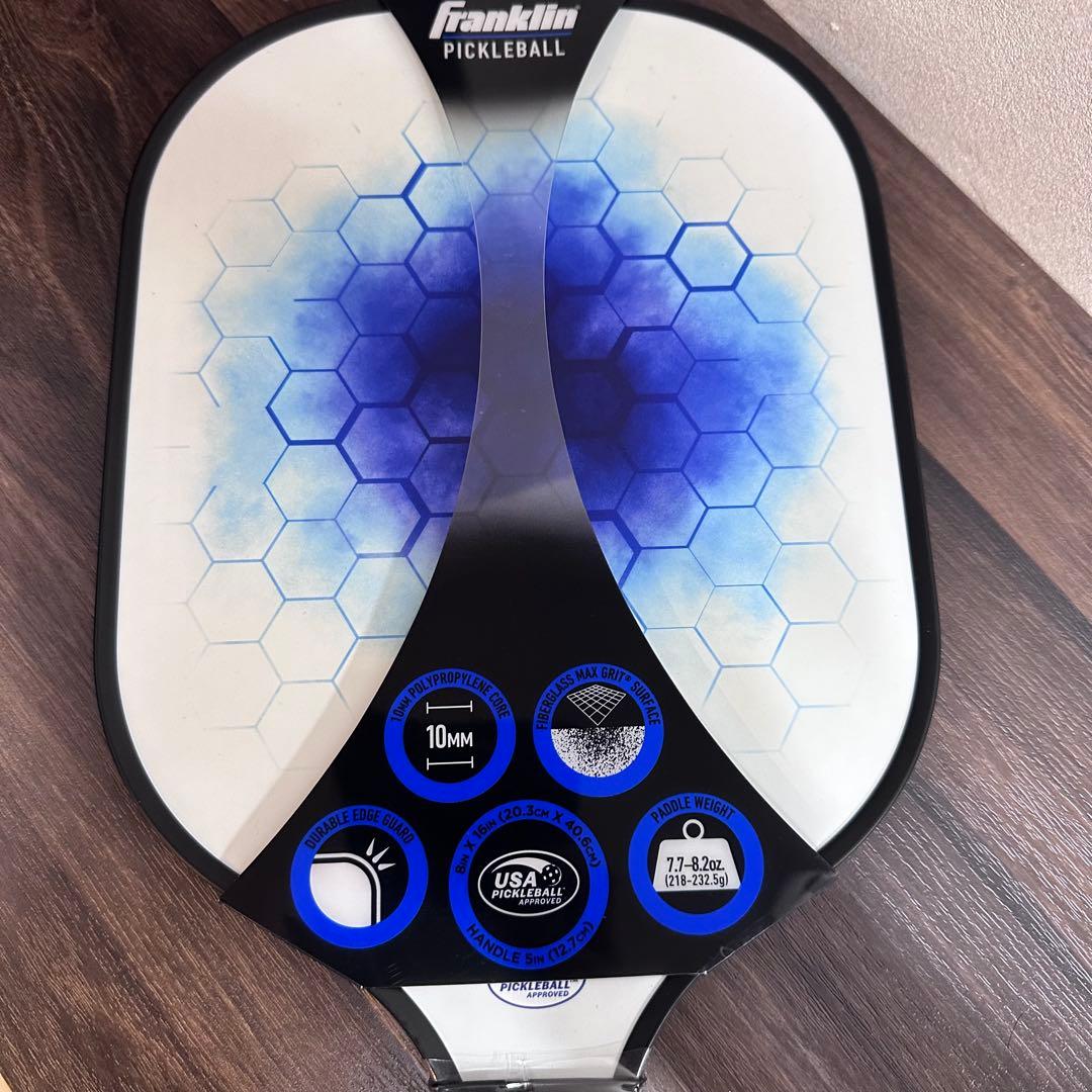 ２本セットピックルボールパドル フランクリン パイロットブルー52771
