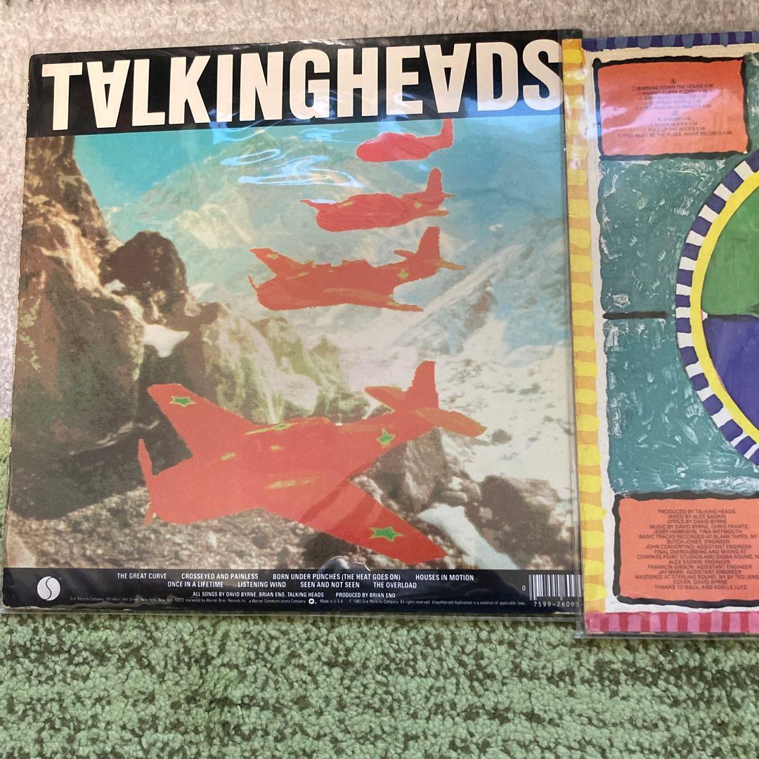 USオリジナル TALKING HEADS レコード2枚セット