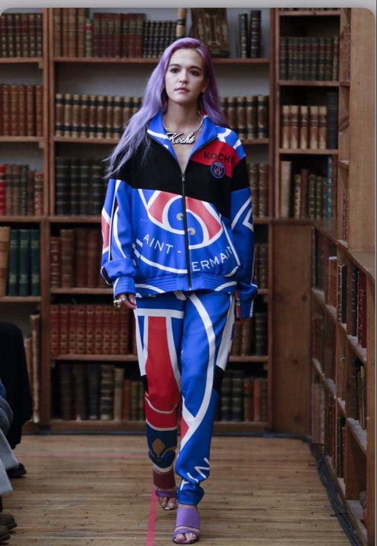 koche コシェ　パリサンジェルマン パッチワークトラックジャケット